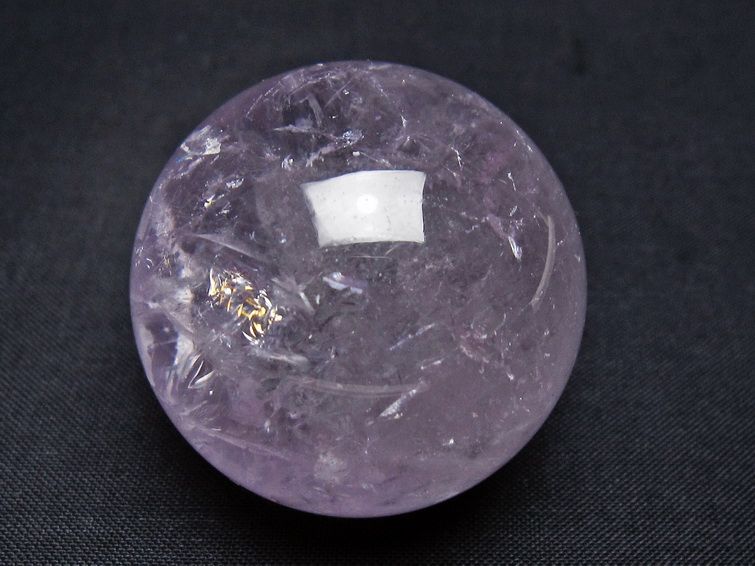 アメジスト 丸玉 40mm スフィア amethyst 置物 一点物 141-7316 [sold out]