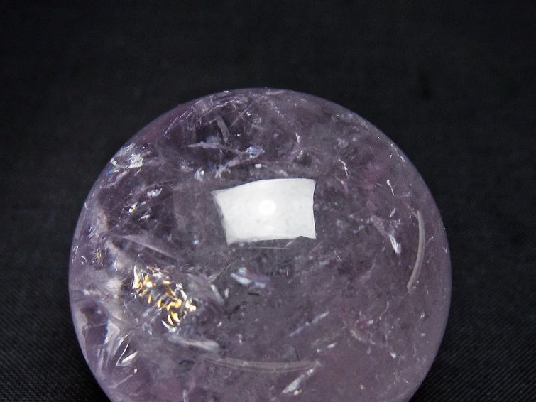 アメジスト 丸玉 40mm スフィア amethyst 置物 一点物 141-7316 [sold out]
