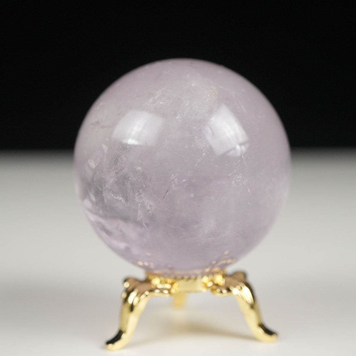アメジスト 丸玉 40mm スフィア amethyst 置物 一点物 141-7316 [sold out]