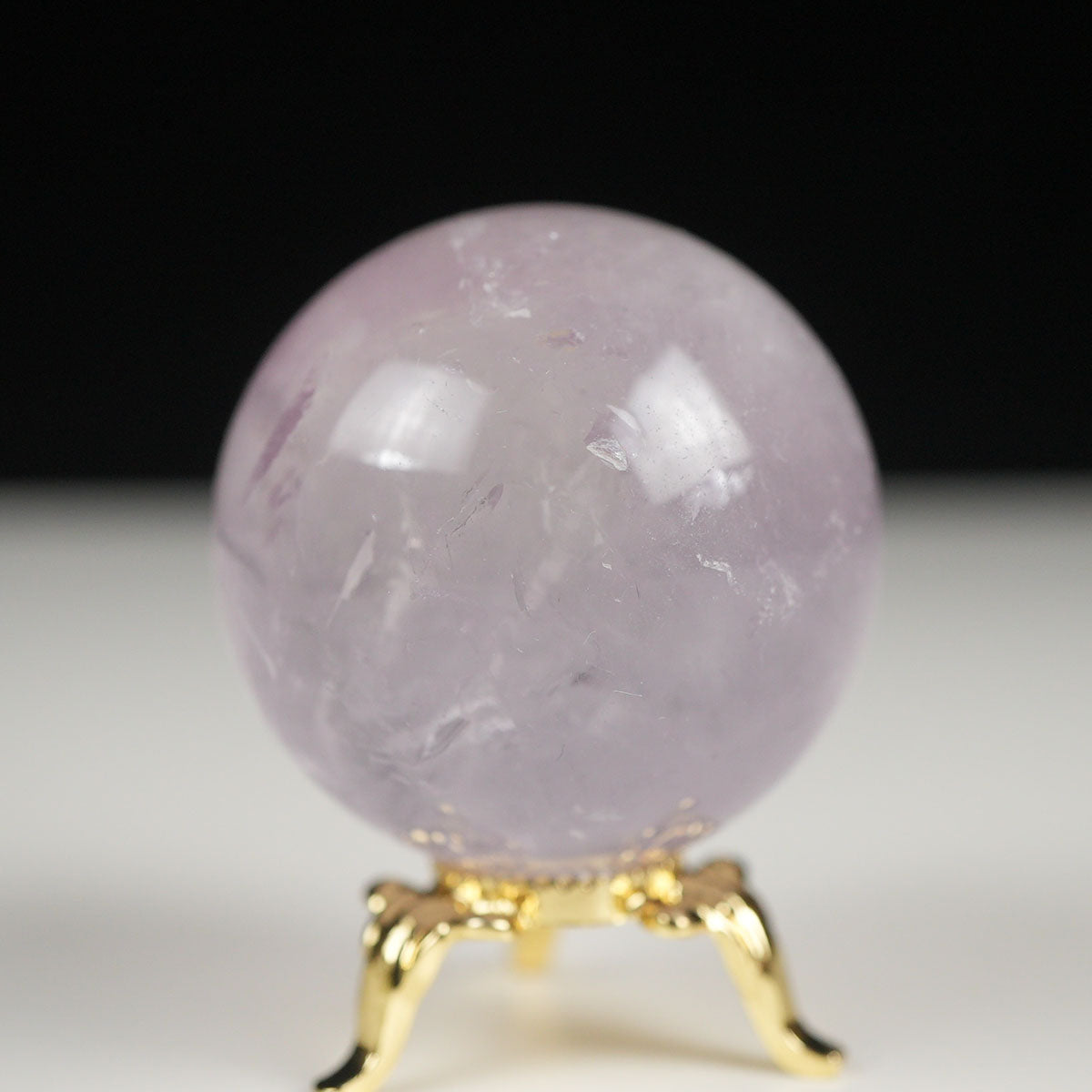 アメジスト 丸玉 40mm スフィア amethyst 置物 一点物 141-7316 [sold out]