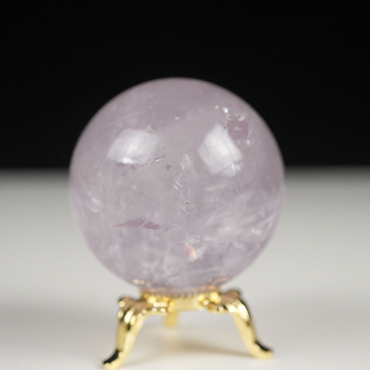 アメジスト 丸玉 40mm スフィア amethyst 置物 一点物 141-7316 [sold out]