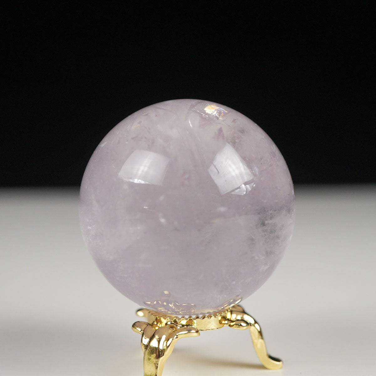 アメジスト 丸玉 40mm スフィア amethyst 置物 一点物 141-7316 [sold out]