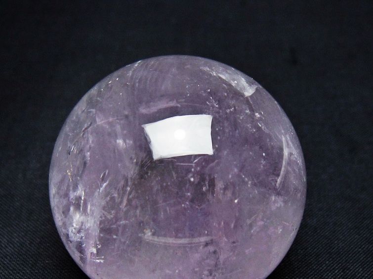アメジスト 丸玉 44mm スフィア amethyst 置物 一点物 141-7319 [sold out]
