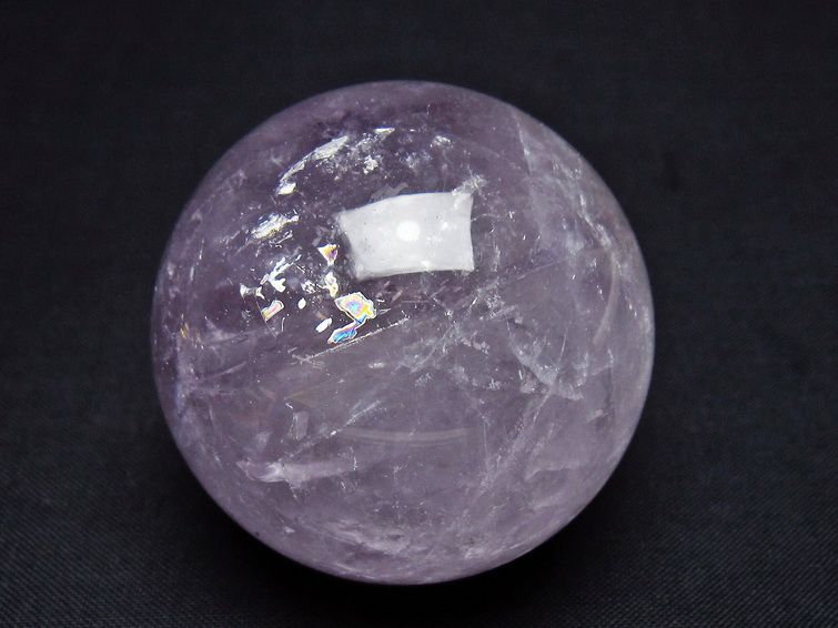 アメジスト 丸玉 48mm スフィア amethyst 置物 一点物 141-7322 [sold out]