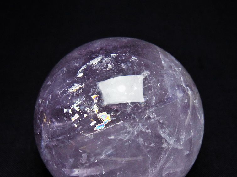 アメジスト 丸玉 48mm スフィア amethyst 置物 一点物 141-7322 [sold out]