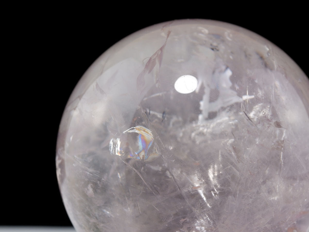 アメジスト 丸玉 51mm スフィア amethyst 置物 一点物 141-7329