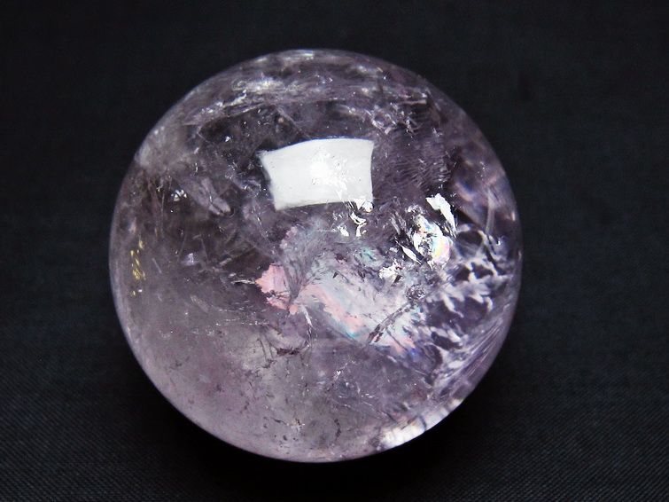 アメジスト 丸玉 51mm スフィア amethyst 置物 一点物 141-7330 [sold out]