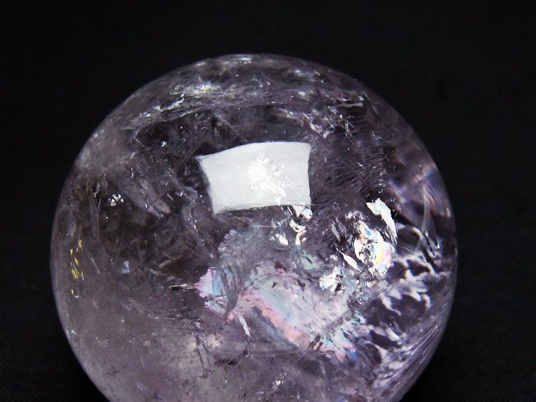 アメジスト 丸玉 51mm スフィア amethyst 置物 一点物 141-7330 [sold out]