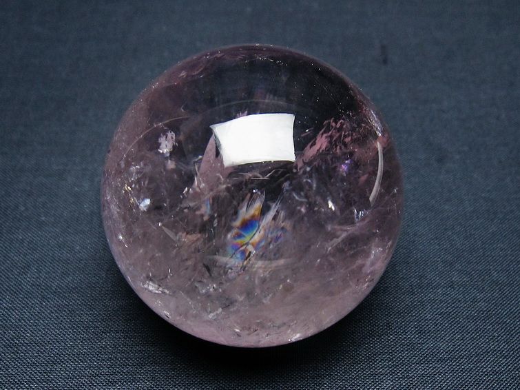 アメジスト 丸玉 51mm スフィア amethyst 置物 一点物 141-7331 [sold out]