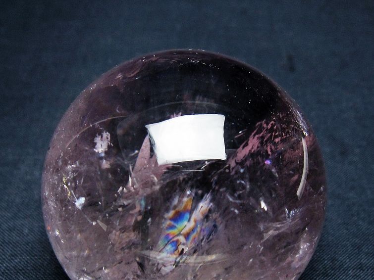 アメジスト 丸玉 51mm スフィア amethyst 置物 一点物 141-7331 [sold out]
