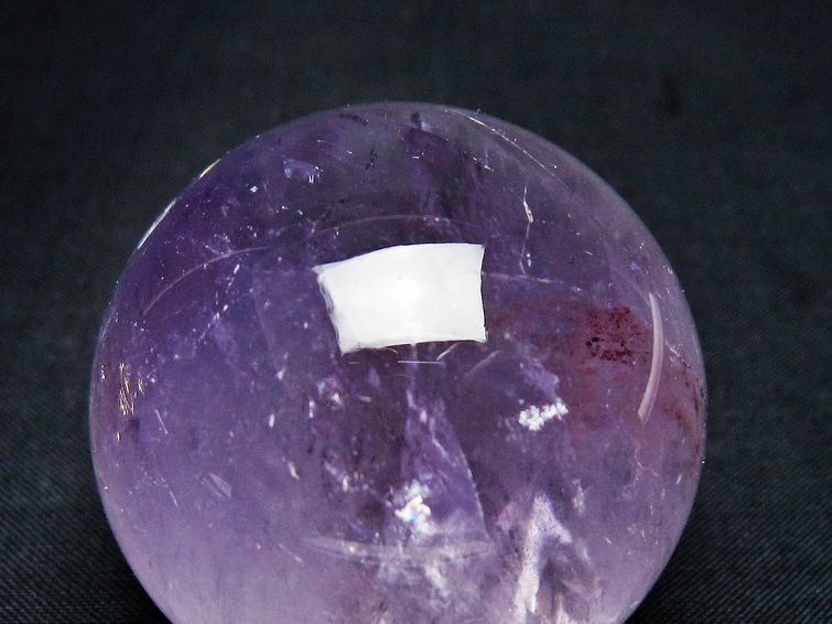 アメジスト 丸玉 46mm スフィア amethyst 置物 一点物 141-7334
