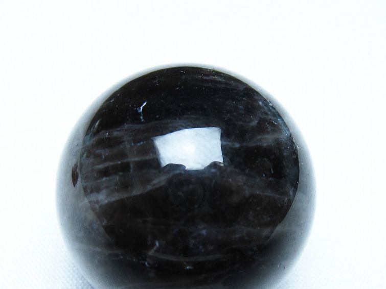 モリオン 黒水晶 丸玉 34mm スフィア 置物 原石 141-7345 [sold out]