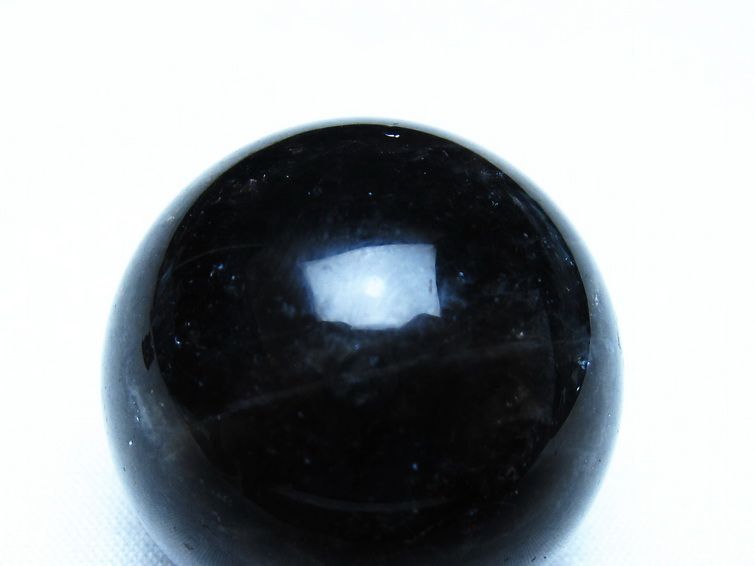 モリオン 黒水晶 丸玉 34mm スフィア 置物 原石 141-7352 [sold out]