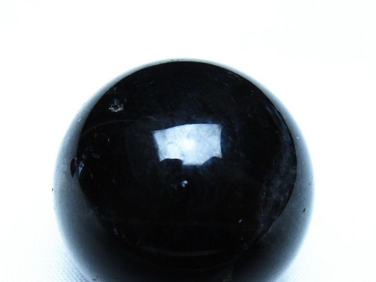 モリオン 黒水晶 丸玉 34mm スフィア 置物 原石 141-7360 【sold out】