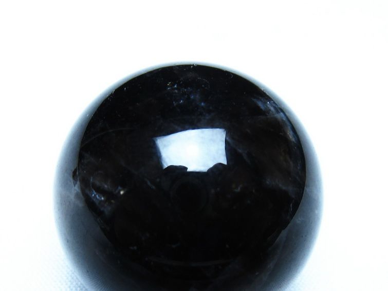 モリオン 黒水晶 丸玉 34mm スフィア 置物 原石 141-7365 【sold out】