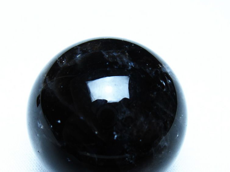 モリオン 黒水晶 丸玉 35mm スフィア 置物 原石 141-7380[sold out]