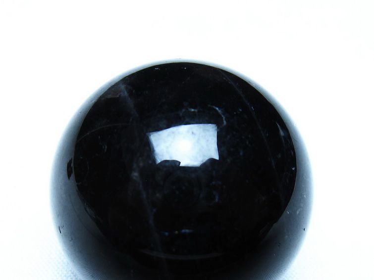 モリオン 黒水晶 丸玉 35mm スフィア 置物 原石 141-7381 [sold out]