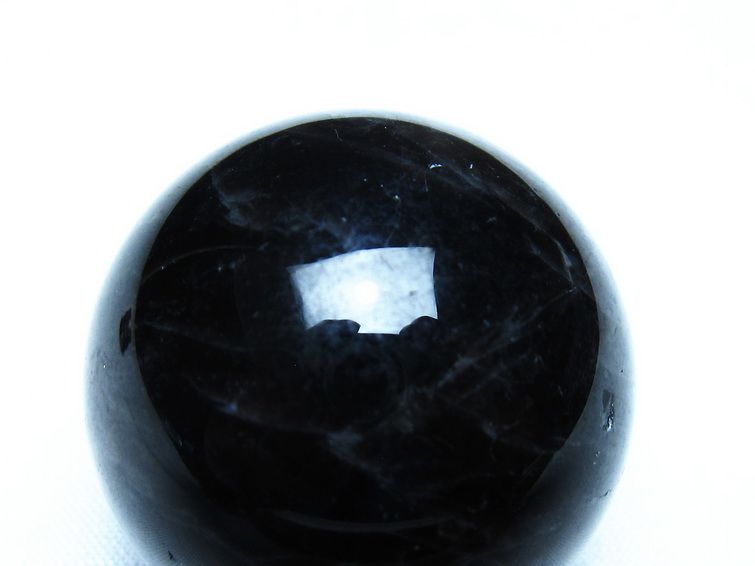 モリオン 黒水晶 丸玉 35mm スフィア 置物 原石 141-7383 [sold out]