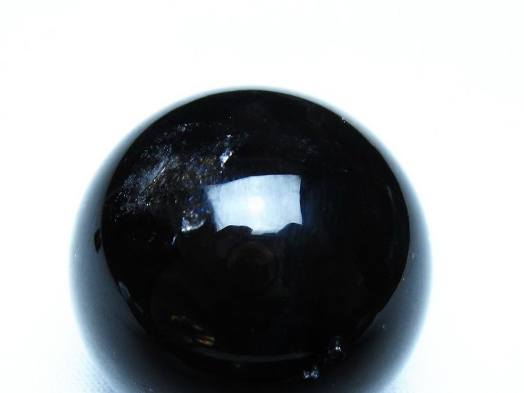 モリオン 黒水晶 丸玉 35mm スフィア 置物 原石 141-7385 [sold out]
