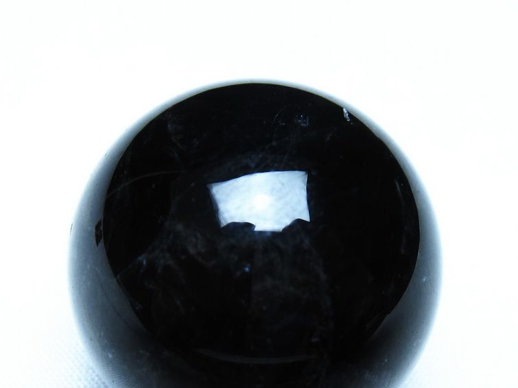 モリオン 黒水晶 丸玉 35mm スフィア 置物 原石 141-7387 [sold out]