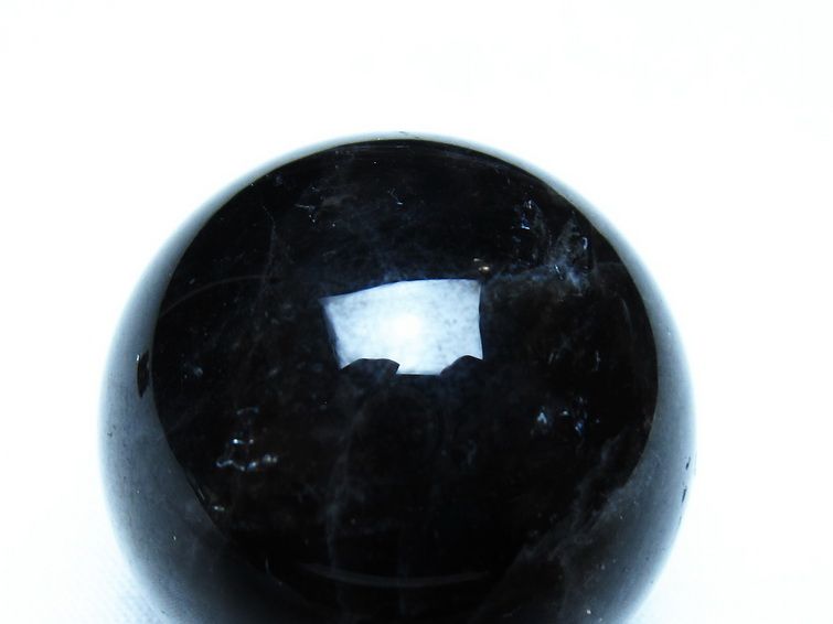 モリオン 黒水晶 丸玉 35mm スフィア 置物 原石 141-7388 【sold out】