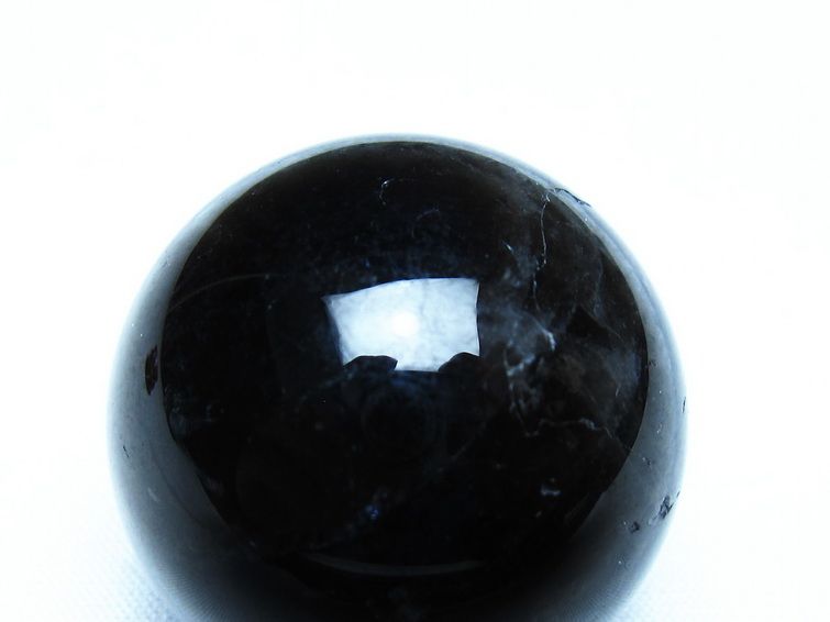 モリオン 黒水晶 丸玉 35mm スフィア 置物 原石 141-7390[sold out]