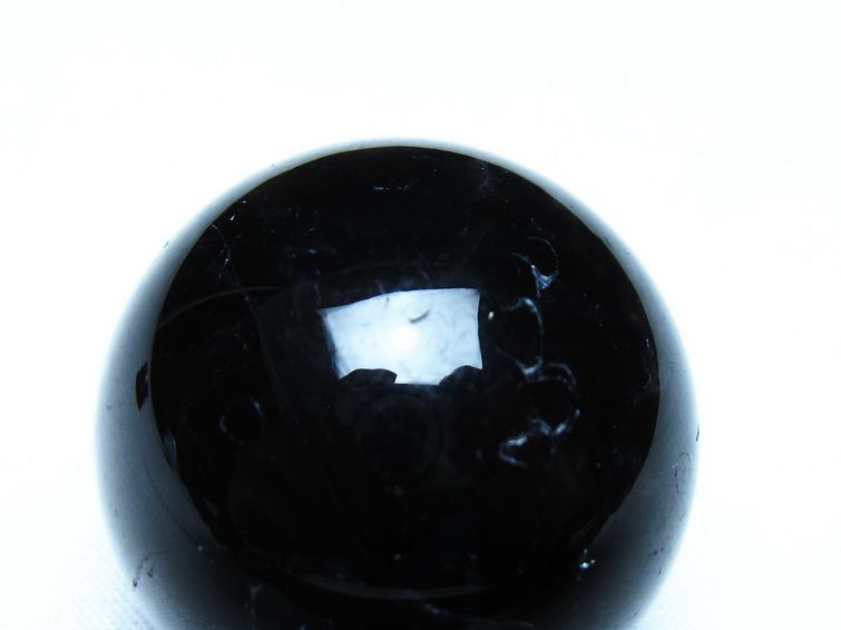 モリオン 黒水晶 丸玉 35mm スフィア 置物 原石 141-7392[sold out]