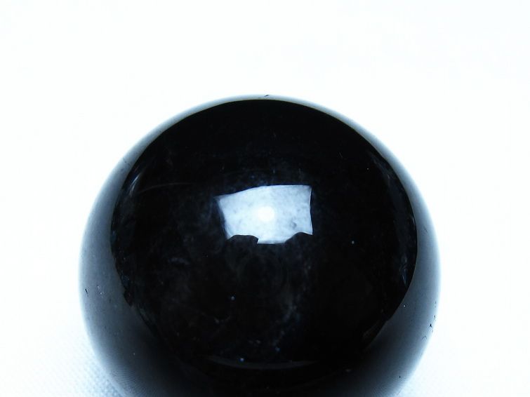 モリオン 黒水晶 丸玉 35mm スフィア 置物 原石 141-7394 [sold out]