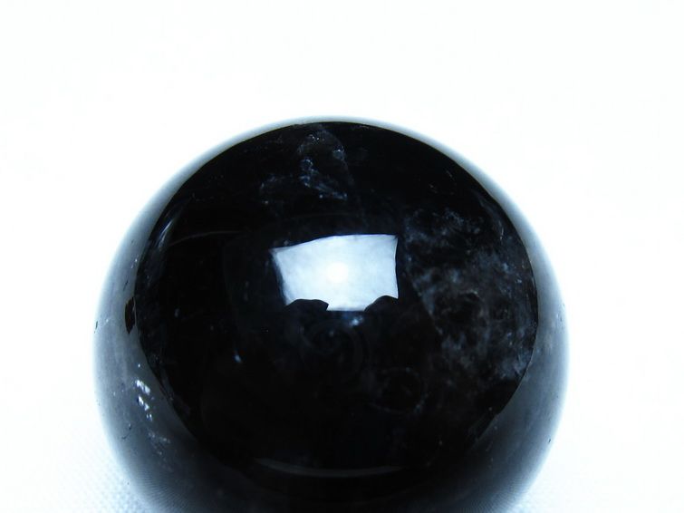 モリオン 黒水晶 丸玉 35mm スフィア 置物 原石 141-7395 [sold out]