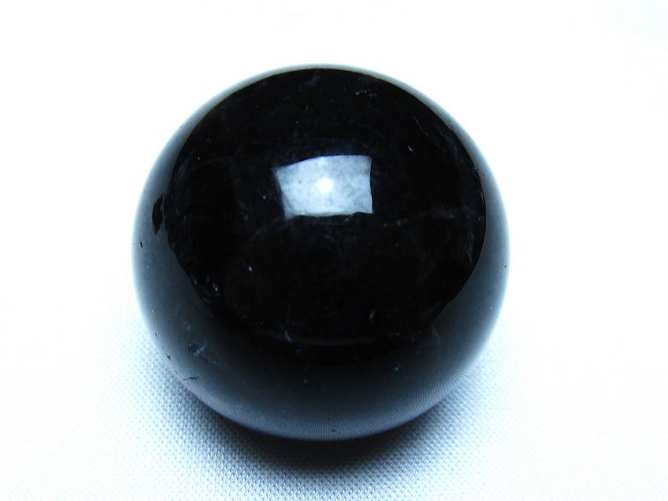 モリオン 黒水晶 丸玉 35mm スフィア 置物 原石 141-7397 [sold out]