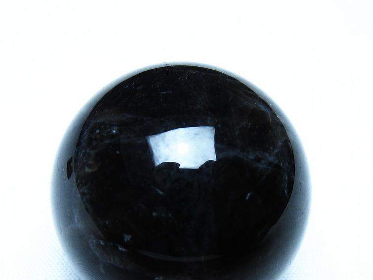 黒水晶 モリオン 丸玉 35mm スフィア 置物 原石 141-7400[sold out]
