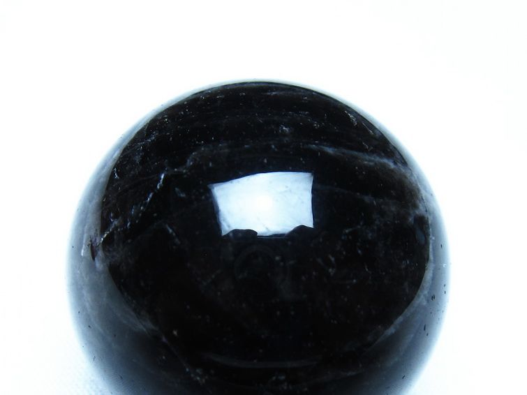 黒水晶 モリオン 丸玉 39mm スフィア 置物 原石 141-7438 【sold out】