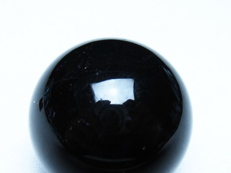 モリオン 丸玉 黒水晶 丸玉 35mm スフィア 置物 原石 141-7470 [sold out]