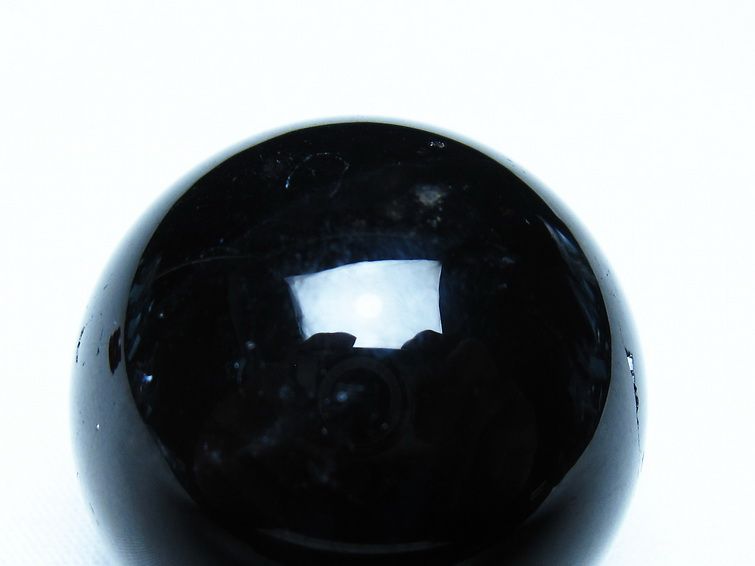 モリオン 丸玉 黒水晶 丸玉 35mm スフィア 置物 原石 141-7472 【sold out】