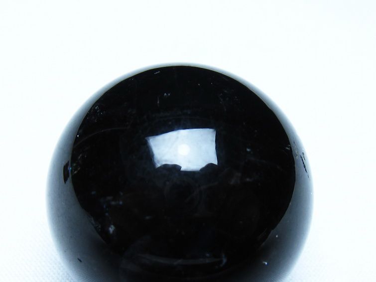 黒水晶 丸玉 モリオン 丸玉 35mm スフィア 置物 原石 141-7574 [sold out]