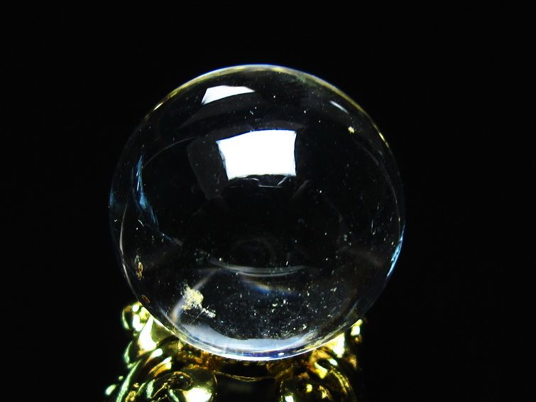 水晶 丸玉 20mm 一点物 141-7588