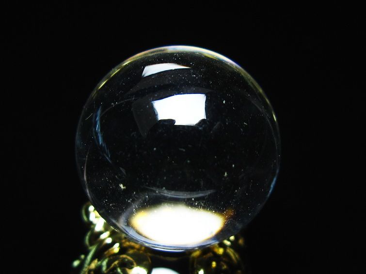 水晶 丸玉 20mm 一点物 141-7593