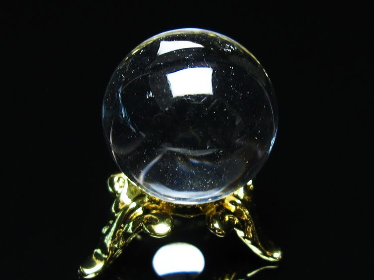 水晶 丸玉 20mm 一点物 141-7597