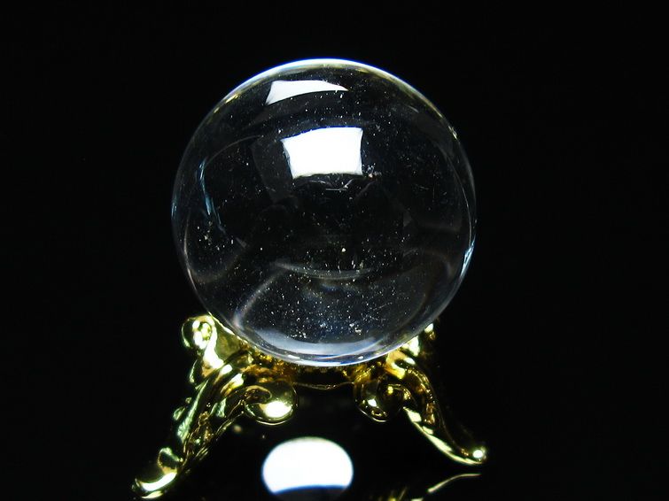 水晶 丸玉 20mm 一点物 141-7598