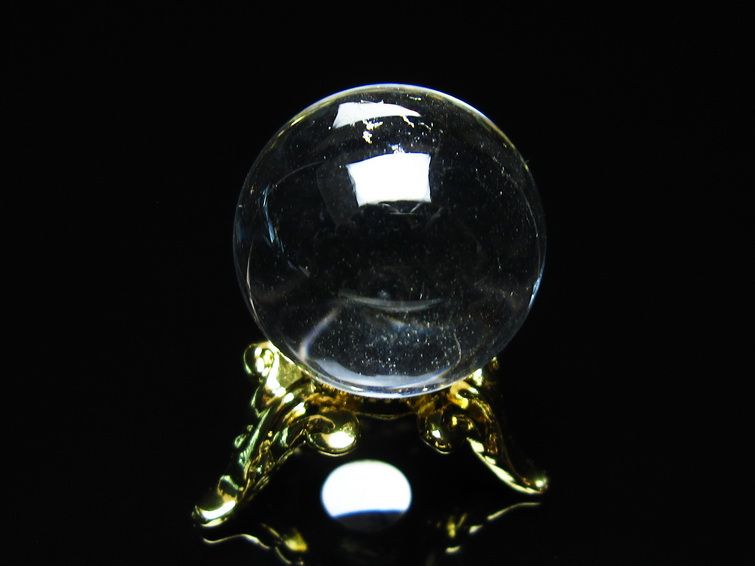 水晶 丸玉 20mm 一点物 141-7599