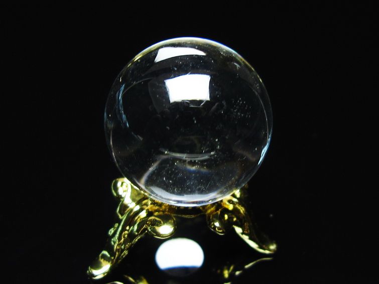 水晶 丸玉 20mm 一点物 141-7617