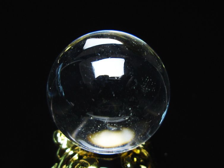 水晶 丸玉 20mm 一点物 141-7617
