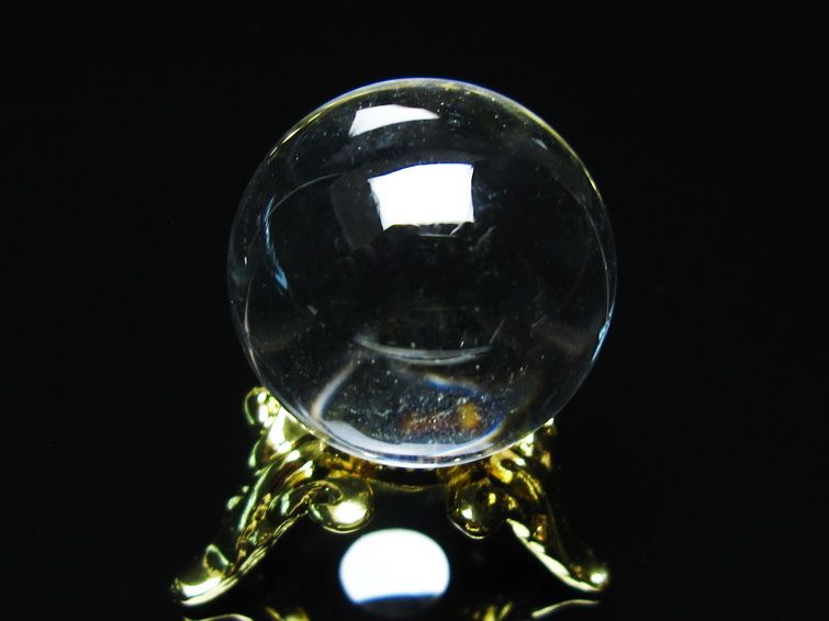 水晶 丸玉 20mm 一点物 141-7625