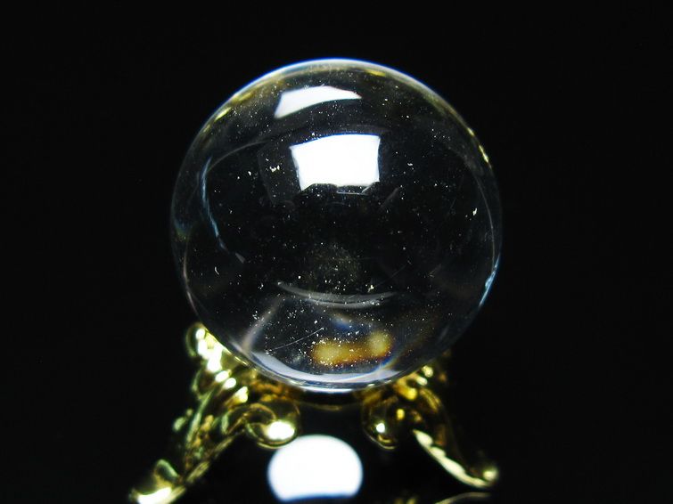 水晶 丸玉 20mm 一点物 141-7626