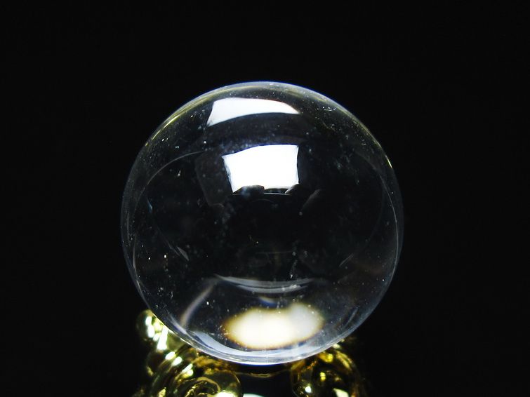 水晶 丸玉 21mm 一点物 141-7637