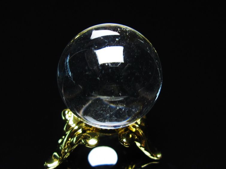 水晶 丸玉 21mm 一点物 141-7640