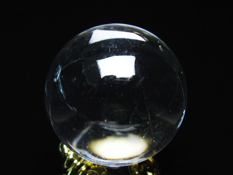 水晶 丸玉 23mm 一点物 141-7646
