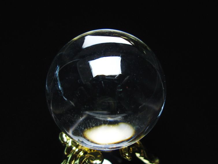 水晶 丸玉 23mm 一点物 141-7647