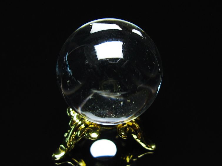 水晶 丸玉 23mm 一点物 141-7648