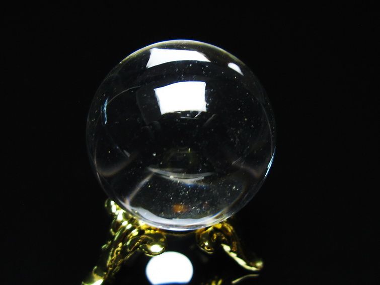 水晶 丸玉 23mm 一点物 141-7654